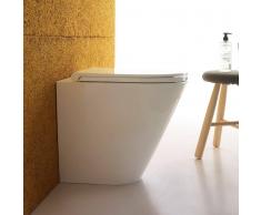 Globo Forty3 Stand-Tiefspül-WC, B: 360, T: 520, H: 430 mm, FO002.BI, weiss FO002.BI