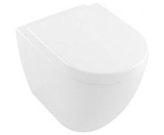 Villeroy & Boch Stand-WC Subway 2.0, DirectFlush, 5602R0R1, B: 375,T: 560 mm, Weiß ceramicplus 5602R0R1