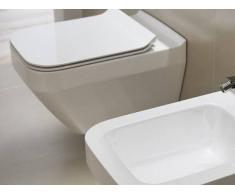 Neuesbad Serie 300 Wand-Tiefspül-WC spülrandlos (rimless), weiss mit Beschichtung, B:350, T:520mm 1K114-0161