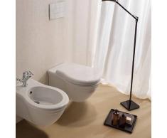 Globo Paestum Wand-WC T:57, B:38, H:35cm, PAS03BI, weiss glänzend PAS03BI