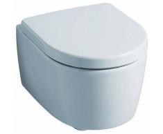 Keramag Wand-Tiefspül-WC iCon XS, 204070, B: 355, T: 490 mm, spülrandlos, 204070000, weiss 204070000
